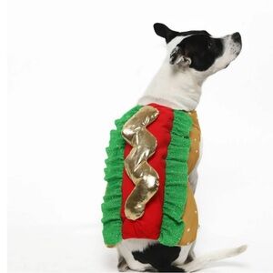 Hot Dog Pet Costume Halloween size Medium
